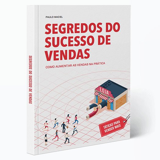 Capa do eBook Segredos do Sucesso de Vendas